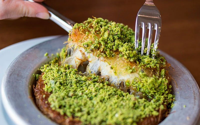 receta knafeh