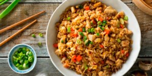 Receta Arroz Chino Kosher (Chow Fan- Arroz Frito)