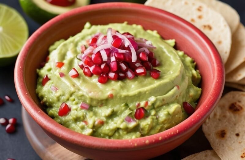 receta guacamole israelí con Tahini y Zaatar