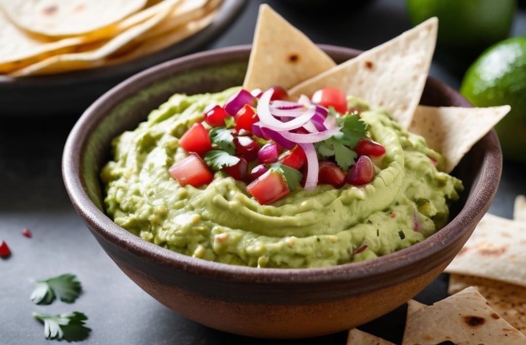 Guacamole con un Toque Israelí: Fusión de Sabores del Medio Oriente