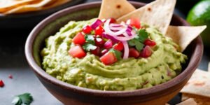 Guacamole con un Toque Israelí: Fusión de Sabores del Medio Oriente